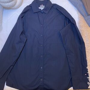 Tommy Hilfiger Shirt Navy Blue, size XXS